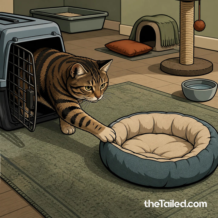 A New Cat’s First Night: 7 Ways to Set Up a Quiet Safe Room