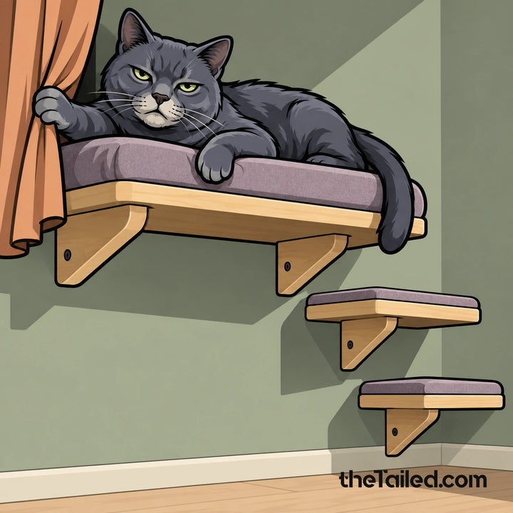 Cat Shelves and Perches: Plan a Room Your Cat Can Use