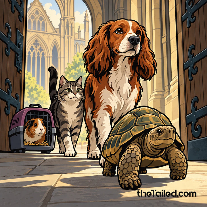 Salisbury Cathedral opens its West Doors for today’s pet blessing