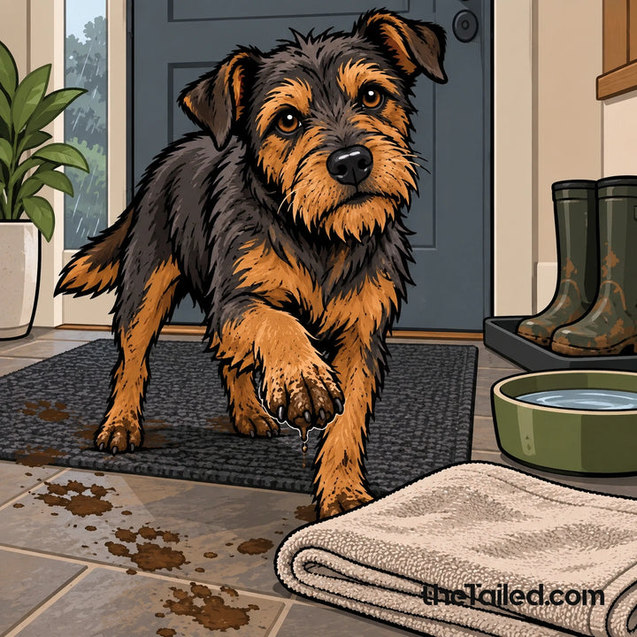 Muddy Dog Paws: 7 Calm Steps After a Wet Walk