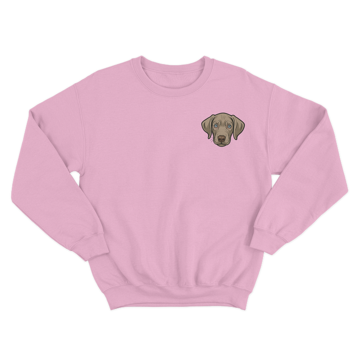 Personalised Pet Sweatshirt – Small Logo Print